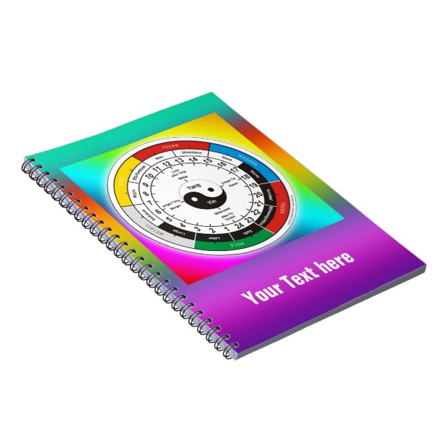 TCM Organuhr / organ clock Spiral Notebook (Right Side)
