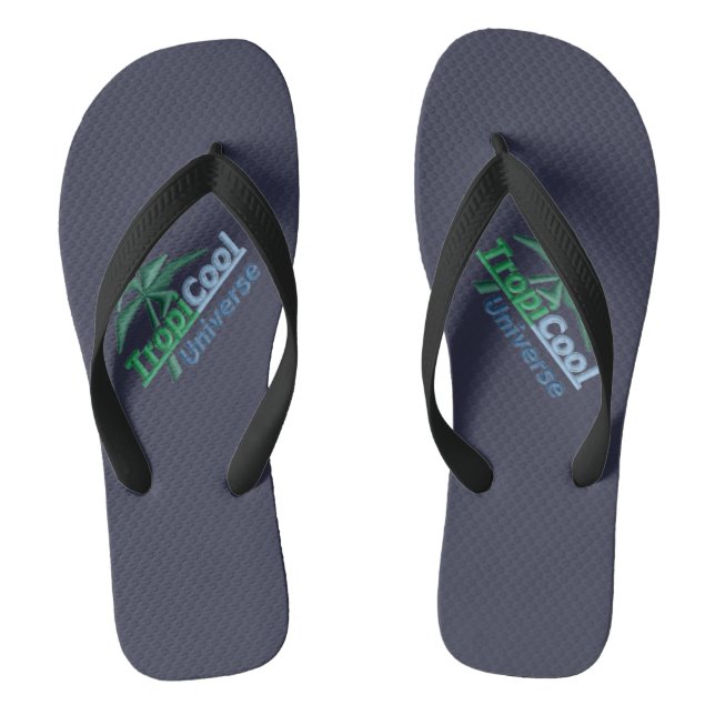 TCU Flip-Flops (Navy) Jandals (Footbed)