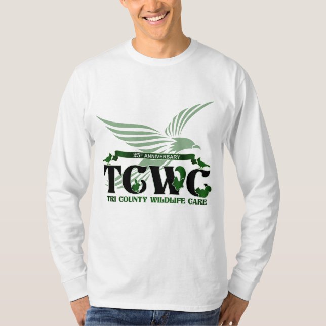 TCWC 25th Anniversary Logo Limited Edition Long T-Shirt (Front)