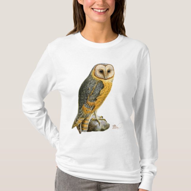 TCWC - Barn Owl Vintage T-Shirt (Front)