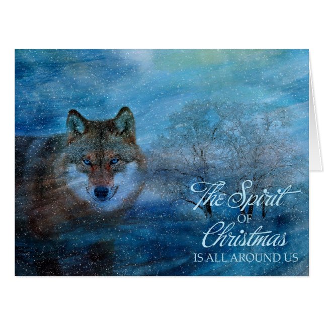 TCWC - Blue Wolf Christmas (Front Horizontal)