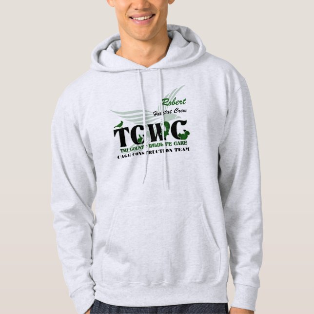 TCWC Logo Volunteer - Custom Volunteer / Name Hoodie (Front)
