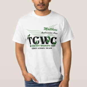 TCWC Logo Volunteer - Custom Volunteer / Name T-Shirt