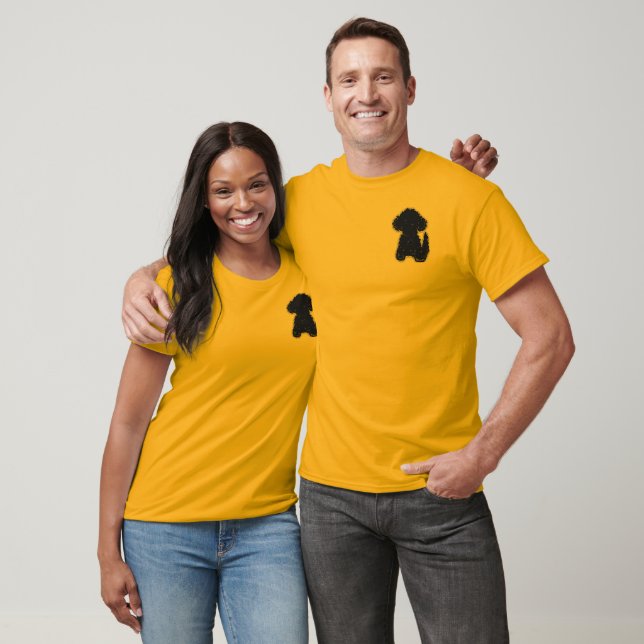 TDD pocket T Black Doodle T-Shirt (Unisex)