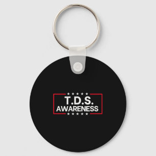 Tds Trump Derangement Syndrome Funny Trump Support Key Ring