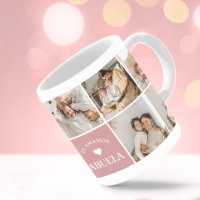 Te Amamos Abuela Personalised Photo Coffee Mug