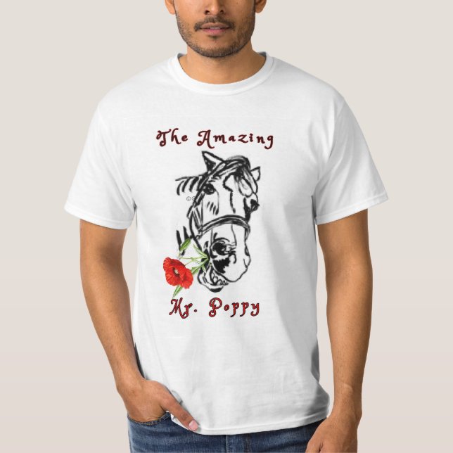 Te Amazing Mr Poppy T-Shirt (Front)