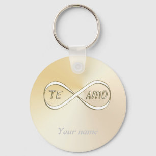 Te amo infinitamente key ring