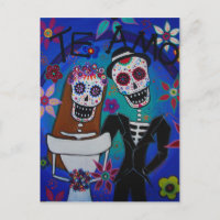 TE AMO WEDDING DIA DE LOS MUERTOS