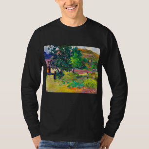 Te Fare, The House landscape art by Paul Gauguin T-Shirt