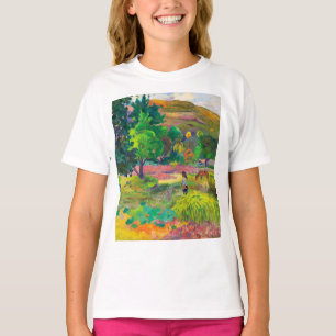 Te Fare, The House landscape art by Paul Gauguin T-Shirt