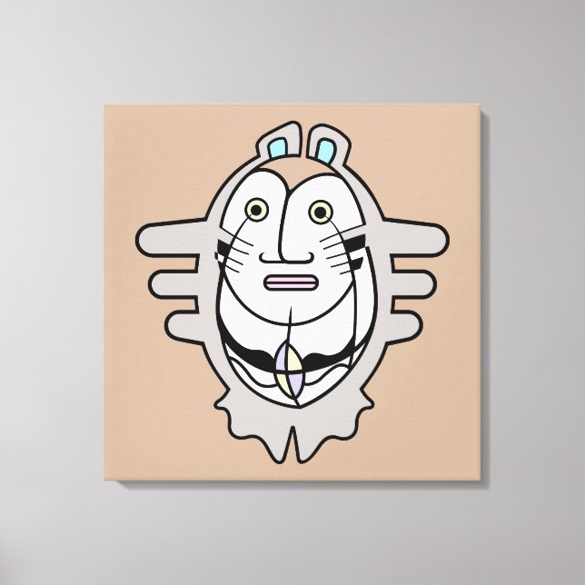 Te-Maori Clupkitz Official Portrait Canvas Print (Front)
