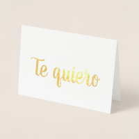 Te Quiero