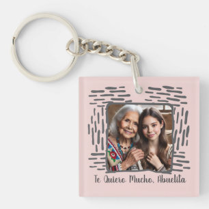 Te Quiero Mucho Abuelita Regalo Para Abue Key Ring