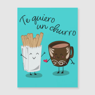 Te Quiero Un Churro V-Day Card