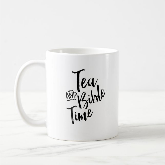 Tea and Bible Time Mug (Left)