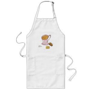 Tea and Biscuits Long Apron