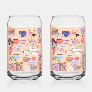 Tea And Books Can Glass