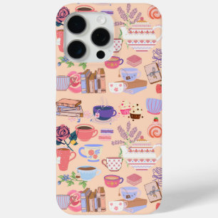Tea And Books iPhone 15 Pro Max Case