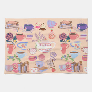 Tea And Books Towel