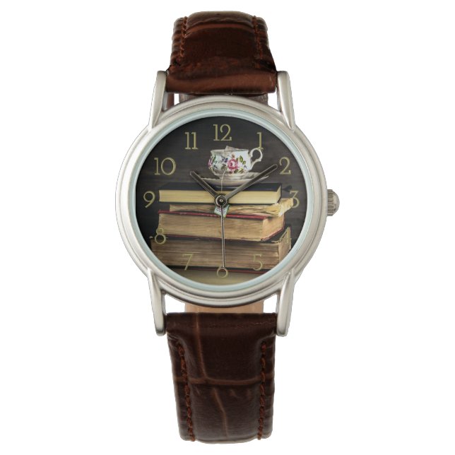 Tea and Books Watch (Front)