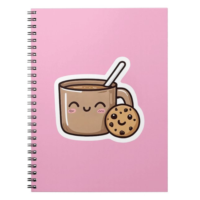 Tea and Cookie  Notebook (Front)