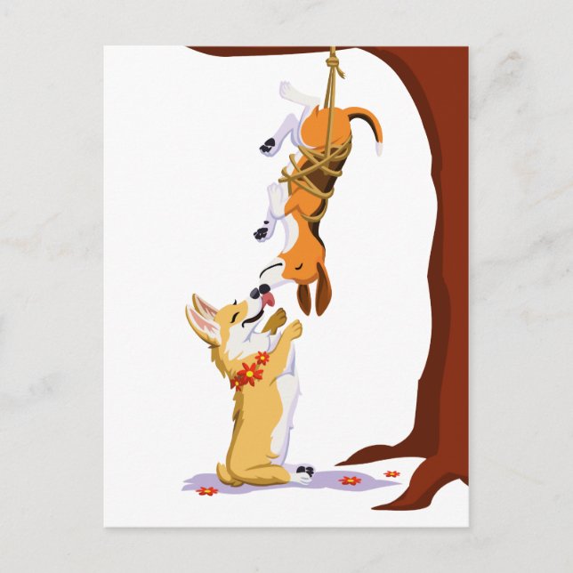 Tea and Crumpet Postcard (Front)