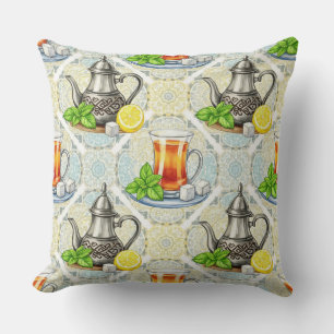  Tea and Mint by Natasha Us   Cushion