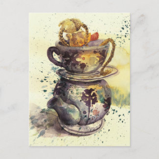 tea ani postcard