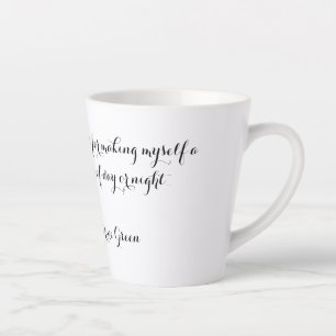 Tea Anna Katharine Green Quote Latte Mug