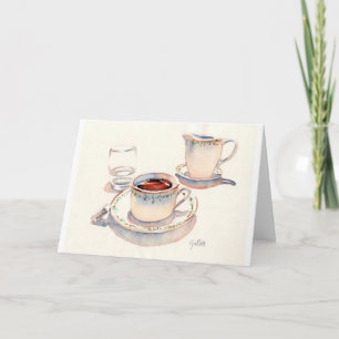 Tea at the Ritz, Paris Card