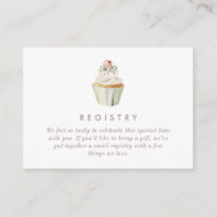 Tea Baby Shower Registry QR Code