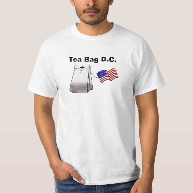 Tea Bag D.C. T-Shirt (Front)
