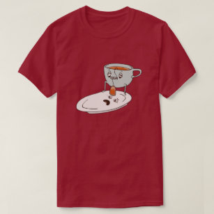 Tea Bagger Cup and Plate Kitchen Humour Sunday T T-Shirt