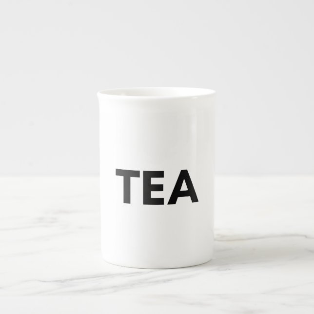 tea bone china mug (Front)