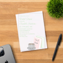 Tea & Books Bridal Shower