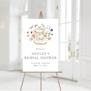 Tea Bridal Shower Sign