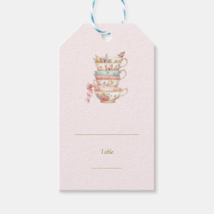 Tea Bridal Shower Thank You Favour Gift Tags