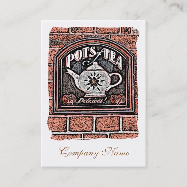 TEA BUSINESS CARD (Front)