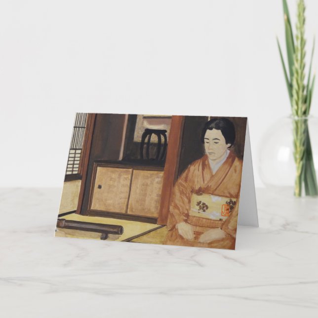 Tea Ceremony "The Guest" Card (Front)