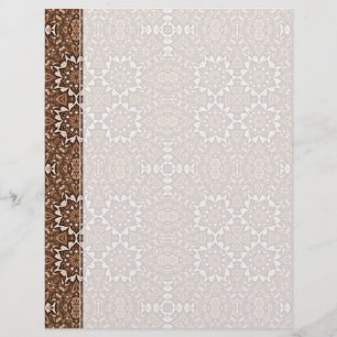 Tea Colour Kaleidoscope Pattern