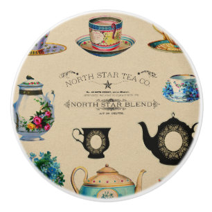 Tea Company   Vintage Drawer Knobs Pulls