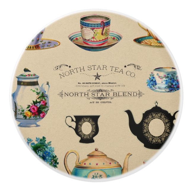Tea Company | Vintage Drawer Knobs Pulls (Front)