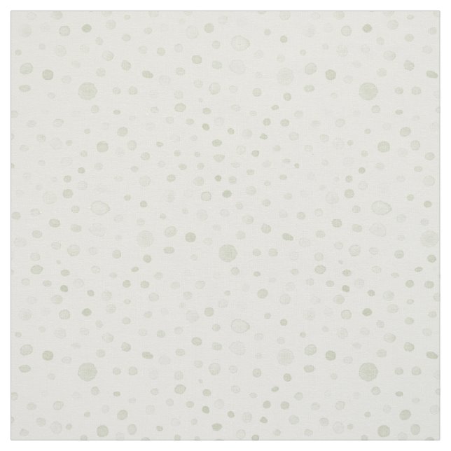 Tea Confetti Watercolor Dots Fabric (Swatch)