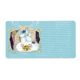 Tea & Crumpets Poodle Party Business Cards