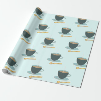 Tea Cup and Saucer Wrapping Paper