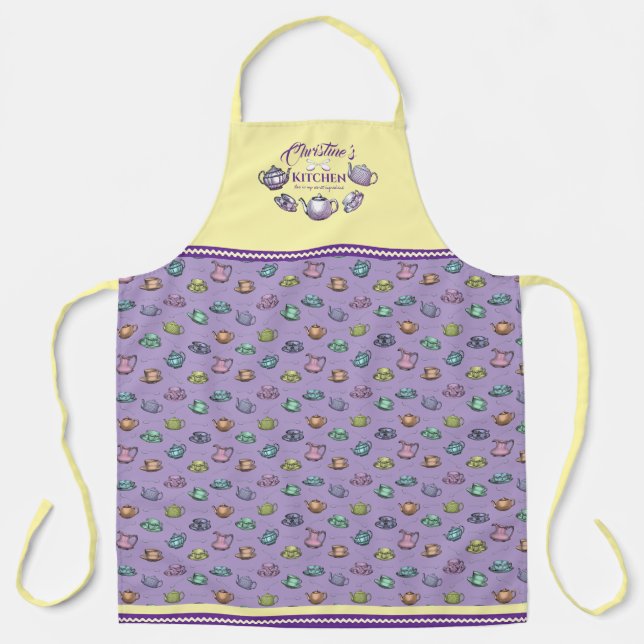tea cup apron (Front)