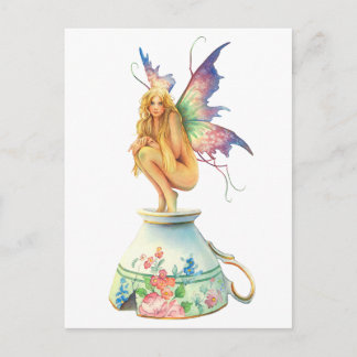 "Tea-Cup Fairy" By Scot Howden Postcard