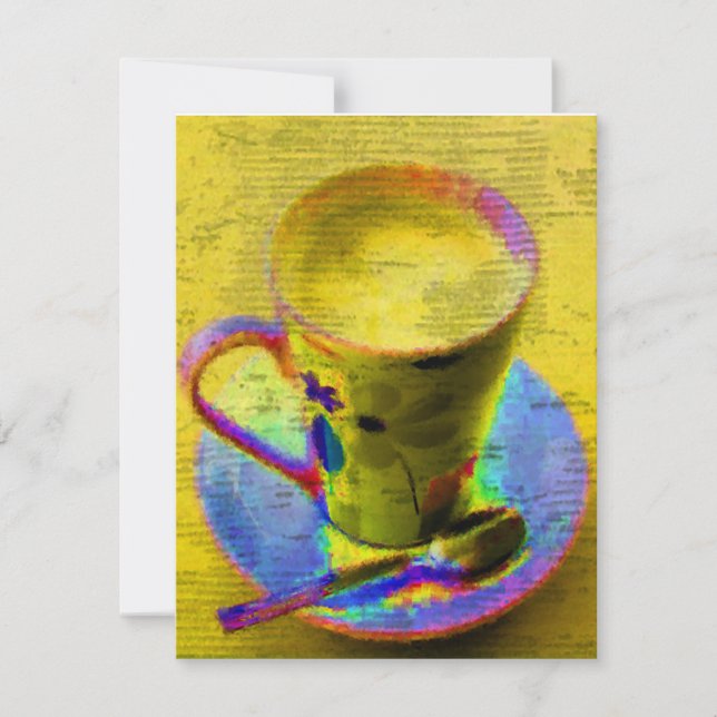 Tea Cup Invitation (Front)