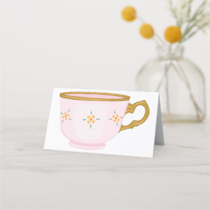 Tea Cup Place Card